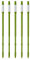 SUSTEE Aquameter (Juego de 5 Piezas), Avisador de Riego para Plantas, Fácil de Usar, Evita Que Las Plantas se marchiten, No se Necesitan baterías o Pilas, 100% Hecho en Japón (Grande, Verde)