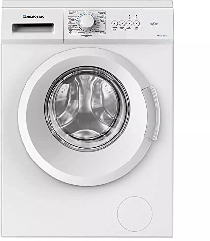 Lavadora de carga frontal MILECTRIC LV-620 - Blanca, 6kg, 1000rpm, 23 programas, Programa rápido, Clase energética A++/E