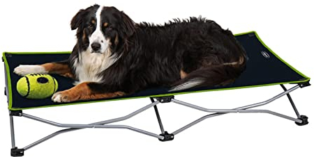 Camp4 Faltliege Momo belastbar bis 35kg Hundebett Hundeliege L117 x B62 x H20 cm