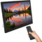 TV LED portátil de 16 pulgadas, TV digital 1080P ATSC TV panorámica de alta sensibilidad, HDMI, USB, sintonizador digital, entrada y salida AV, monitor de pantalla, TV analógica, ATV con soporte,