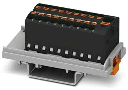 Phoenix Contact Einsteck Verteilerblock 19-polig, 14 AWG, 17.5A / 500 V, 2.5mm², Polyamid, IP20, Packung a 20 Stück