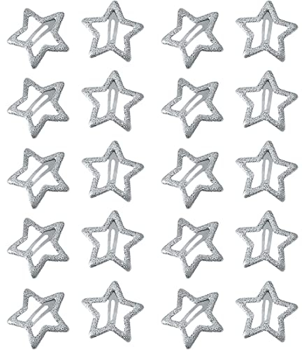 Fezf 10 Paia Fermagli Per Capelli Stella Argento Lucido Fermagli Per Capelli Stella Accessori Per Capelli Accessori Gotici
