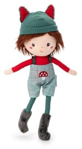 LILLIPUTIENS - Louis Cuddly Doll in Soft Fabric with Removable Hat, Decorative Gift Box - Stimulates Fine Motor Skills and Imagination - Educational Toy - Ideal for Children from 2 Years - 83487