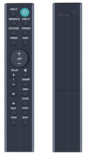 New RMT-AH507U Remote Control for Sony Soundbar, Compatible with HT-G700 HTG700 SA-WG700 SAWG700