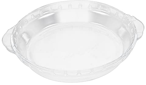 PRETYZOOM Plats De Cuisson Pour Four 9 Pouces Plat De Cuisson Rond En Verre À Double Poignée Plats À Gratin Pour Fromage