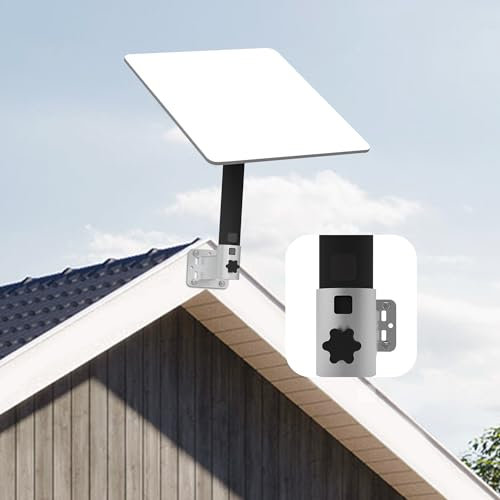 Support mural court Starlink, Kit de montage d'antenne Internet par satellite Starlink en alliage d'aluminium, compatible avec la parabole Starlink Gen 2 à actionnement standard et haute performance