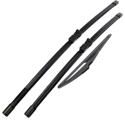 Bynome Scheibenwischer Hinten Vorne Kompatibel Für Fi-at 500 2007-2017 (3er Set: 600mm / 350mm / 275mm)