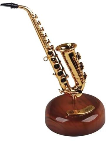 Mini Ornamenti Per Strumenti Musicali Strumento Musicale Scatola Musicale Girevole Classica Scatola Musicale Artigianale Modello Di Chitarra Ornamenti Soggiorno(4)