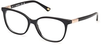 Skechers Damen Brille mit Sehstärke Quadratisch | Gefertigt aus Acetat, optional mit Sonnenbrillentönung oder Blaulichtfilter, inklusive Brillenetui
