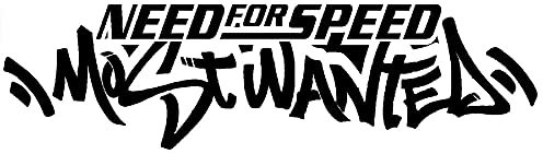 Adesivi Need for Speed Most Wanted Car Sticker Automobiles Motorcycles Accessori for esterni Esterno Decalcomanie in vinile(Black)