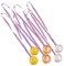 Happyyami 6er-Pack Goldmedaillen-Spielzeug Für Jungen Und Mädchen Basketball-medaillen Für Party-Award-Spiele Sportwettbewerbe