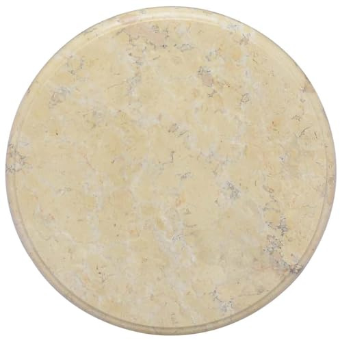 EMYRLXQW Tischzubehör Tischplatten Tischplatte Creme 40x2,5 cm Marmor Tischzubehör Tischplatten