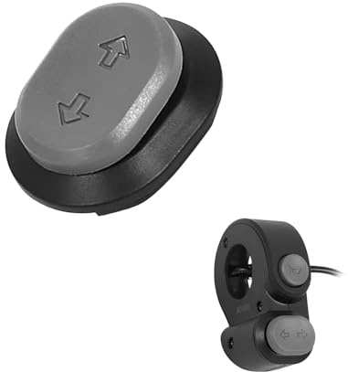 JOVYTH Blinkerschalter Taste für E Scooter Ninebot, inklusive Abdeckung, Ersatztaste für F2 Plus Pro E2 Pro Max G2, Roller Zubehör