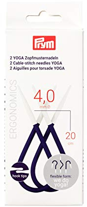 Prym Cable Knit Needle, Alabaster White, 4 mm