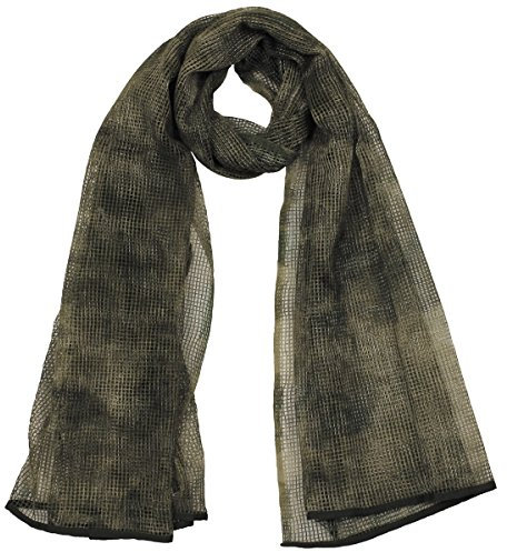 MFH Netzschal Tarnschal 190 x 90 cm Schal Halstuch Kopftuch Tarnschal Camouflage (HDT-camo FG)