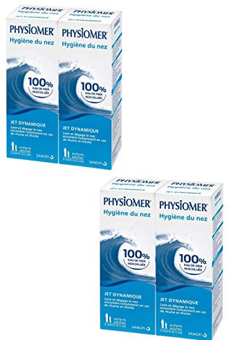 Physiomer Hygiène du Nez Spray Lot de 4 x 135 ml