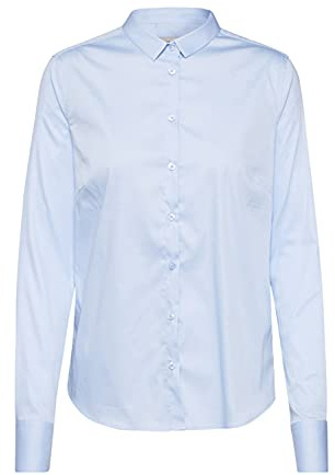 Mos Mosh Damen Bluse Tilda Sustainable Shirt hellblau XL