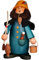 Christian Ulbricht Räuchermännchen Schlafmütze Angler - 20 cm