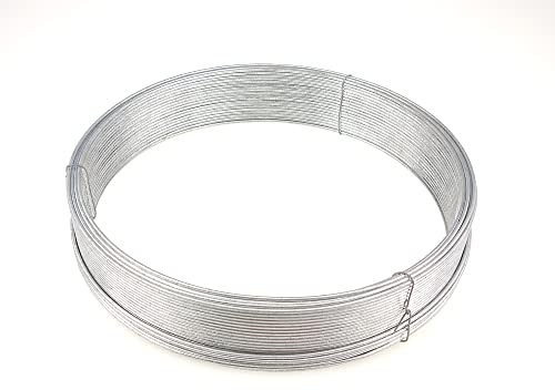 Garmix Gartendraht Bindedraht (Verzinkt 100m 2,0mm)