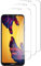 QUITECO Panzer Schutz Glas für Huawei P20 Lite [3 Stück] Schutzfolie Glas Display Panzerfolie Schutzglas