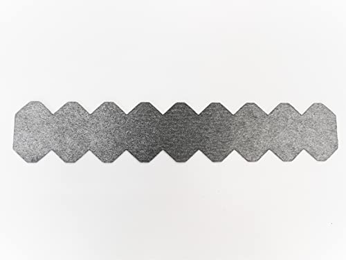3 strips of roof shingles slate (55 mm) – first grey