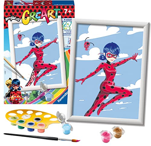 Ravensburger CreArt Serie E Miraculous, Malen ab 7 Jahren, mehrfarbig, 201327