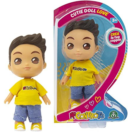 Giochi Preziosi Me Contro Te - Lui funny time, Cutie Doll Love Con Pack A Forma Di Cuore, Scegli Sofi E Lui Per Abbinare La Tua Coppia Preferita, Per Bambine A Partire Da 3 Anni
