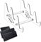 Kamehame 3 Tier Mechanical Computer Keyboard Stand, Clear Acrylic Gaming Keyboards Storage Holder