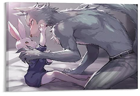 Anime Vol.5 Beastars Poster Leinwand Poster Wandkunst Bild Drucke Hängende Foto Dekor Home Poster Kunstwerke 50 x 75 cm