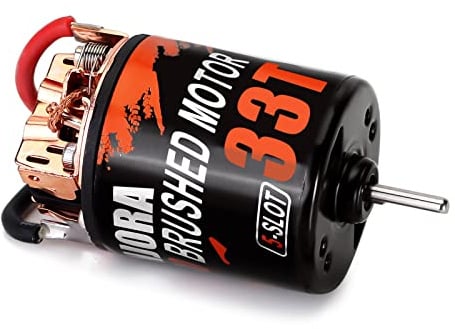 INJORA 540 Gebürsteter Motor Wasserdicht 5-SLOT 33T für 1/10 Skala RC Modell Auto Crawler Truck Buggy (INM10)