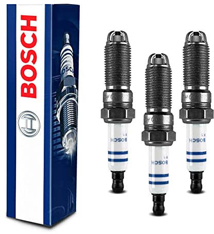 3x Original BOSCH 0242229661 Zündkerze Kompatibel mit Astra G 2.2L 2000-2005 Speedster 2.2L 2000-2005 Vectra B 2.2L 2000-2003 Vectra C 2.2L 2002-2005 Zafira A 2.2L 2000-2005