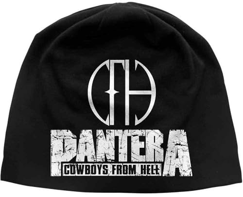 Rock Off Pantera Cowboys from Hell Beanie Black