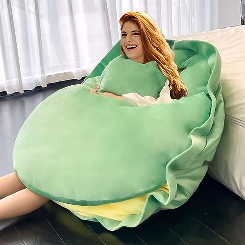 HSKJTT Turtle Power Shell, Wearable Turtle Shell Pillows Super Weiche Lustige Dress Up Kreative Geschenke Wurf Kissen Home Decors,100cm