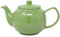 UNIQUE HOME LIVING Brights Olive Green Porcelain Green Tea Coffee 6 Cup Teapot