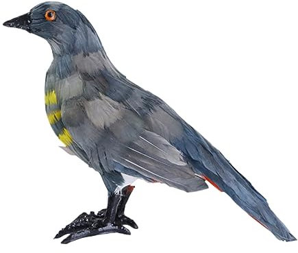 Toyvian Künstlicher Kuckuck Tierfigur Mit Natürlichem Federdesign Kinder Dekofigur Für Fotorequisite Und Geschenk Spielzeugspiel Kleinkinder
