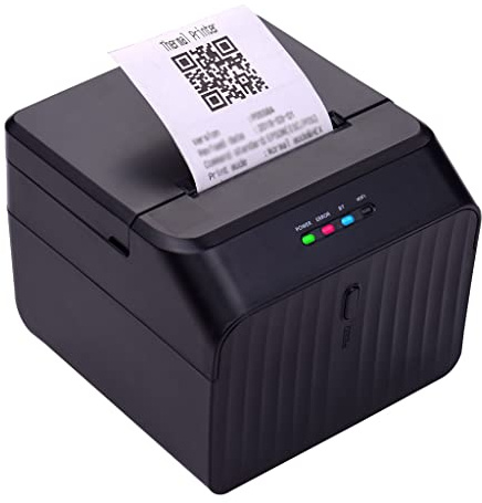Desktop 58 mm Thermobondrucker, kabelgebunden, Barcode-Drucker, USB-BT-Anschluss innen, unterstützt ESC/POS-Befehl (Farbe: USB-BT-Anschluss) (USB-Anschluss)