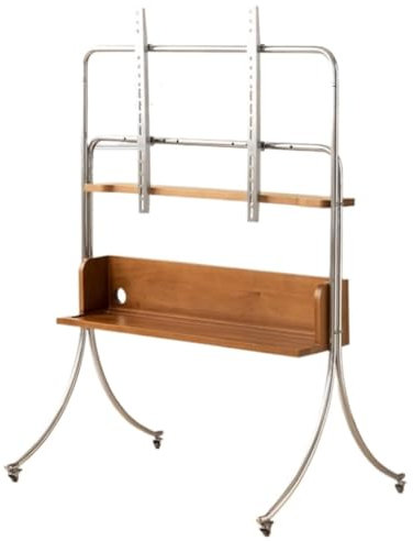 Soporte TV Soporte Rodante Móvil para TV para Televisores De 43 A 70 Pulgadas, Soporte para TV con Ruedas, Soporte Universal para TV, Ajuste De Altura, Capacidad De 88 Libras Soporte TV pie