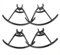 Tihebeyan 4 Stück RC Drone Propeller Guards, Hochfeste Drone Propeller Protektoren Guard Schutzhülle Zubehör für Tello
