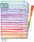 Häfft® Erzieher-Planer 2025/2026 A5 + Color Stripes Hardcover Kita-Planer mit 1 Woche auf 2 Seiten für Organisation, Motivation und Inspiration, Erzieher-Kalender - nachhaltig & klimafreundlich