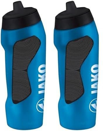 JAKO Bidon Premium, Bleu Taille Unique (Lot de 2)