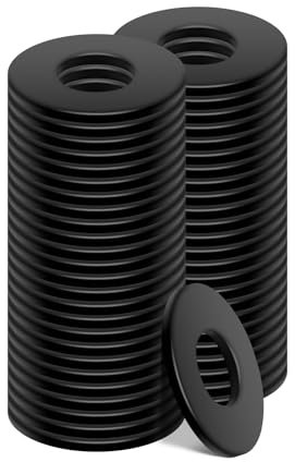 Unterlegscheiben, 50 Stück Beilagscheiben, Metallscheiben für Schrauben & Muttern & Gewindestangen (M4*10 * 0.8)