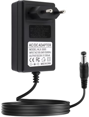 30V Netzteil Ladegerät für Bosch Athlet BCH6ZOOO, BBH625M1, Invictus X7, Zoo Pro Animal VCAS010V25, Akku Staubsauger Ersatzteile Zubehör, 1,5m Ladekabel mit Schutzfunktionen– Ersetzt defekte Netzteile