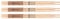 Baquetas ProMark LA Specials 7A Hickory, punta de madera ovalada, 3 pares