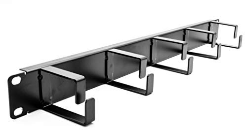 1U 19 Cable Management Panel W/Rings (Universal) (W/5 Rings (65mm))