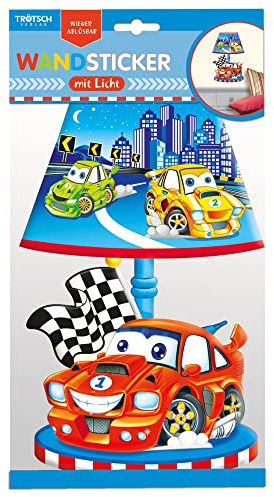 Trötsch Wandsticker mit Licht Speed: Sticker Aufkleber Nachtlicht