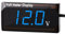 DC 12V Auto Digitales Voltmeter LED Anzeige Spannung Messung Auto Digitales Spannung Messer Panel 4-28V Voltmeter Anzeige für Fahrzeug Motorrad Lastwagen ATV SUV (Blau)