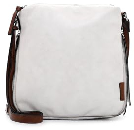 Tamaris Gritt Crossover Bag Ecru/Cognac