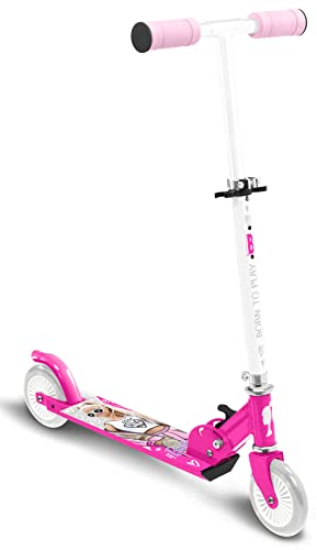Stamp Scooter Barbie Klappbarer Scooter Barbie PINK Adjustable