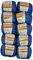 10 x 50g Strickwolle YarnArt Baby Cotton mit 50% Baumwolle, 500 Gramm Wolle einfarbig (blau 447)