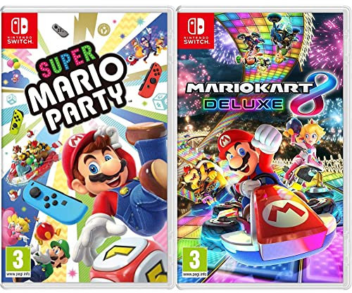 Super Mario Party Switch & Mario Kart 8 Deluxe